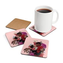 Load image into Gallery viewer, 90's Kinda Love| Different World Pt, 2 Corkwood Coaster Set of 4