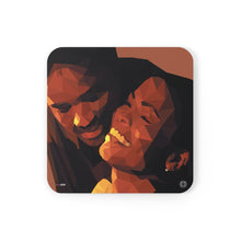 Load image into Gallery viewer, 90's Kinda Love | Love Jone Corkwood Coaster Set