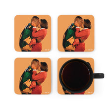 Load image into Gallery viewer, 90's Kinda Love| Martin & Gina Corkwood Coaster Set of 4