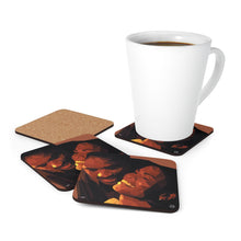 Load image into Gallery viewer, 90's Kinda Love | Love Jone Corkwood Coaster Set