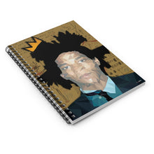 Load image into Gallery viewer, Basquiat King Spiral Notebook - Ruled Line