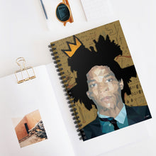 Load image into Gallery viewer, Basquiat King Spiral Notebook - Ruled Line