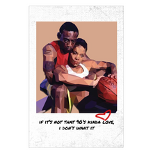 Load image into Gallery viewer, 90's Kinda Love | Love & Basketball Canvas Wraps