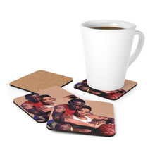 Load image into Gallery viewer, 90's Kinda Love | Love & Basketball Corkwood Coaster Set