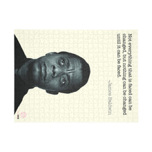 Load image into Gallery viewer, James Baldwin Quote Puzzle (96, 252, 500, 1000-Piece)