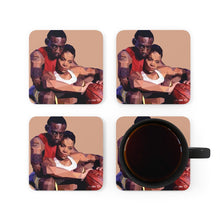 Load image into Gallery viewer, 90's Kinda Love | Love & Basketball Corkwood Coaster Set