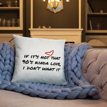 Load image into Gallery viewer, 90's Kinda Love| Love & Basketball Pillow