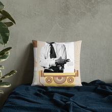 Load image into Gallery viewer, James Baldwin Paradox Of Education Pillow