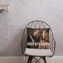 Load image into Gallery viewer, High-Key Happy Pillow