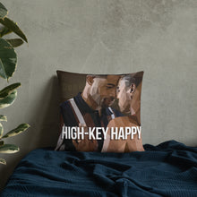 Load image into Gallery viewer, High-Key Happy Pillow