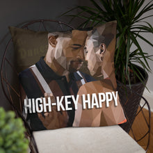 Load image into Gallery viewer, High-Key Happy Pillow