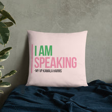Load image into Gallery viewer, I Am Speaking Pillow