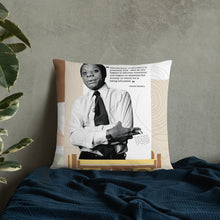 Load image into Gallery viewer, James Baldwin Paradox Of Education Pillow