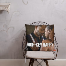 Load image into Gallery viewer, High-Key Happy Pillow