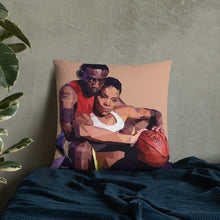Load image into Gallery viewer, 90's Kinda Love| Love & Basketball Pillow