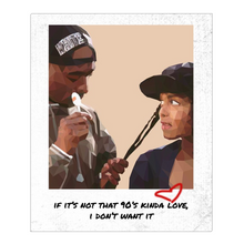 Load image into Gallery viewer, 90's Kinda Love Poetic Justice Canvas Wraps
