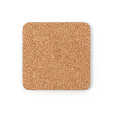 Load image into Gallery viewer, I Am Speaking Corkwood Coaster Set