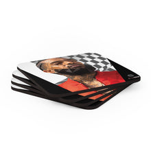 Load image into Gallery viewer, Victory Lap Corkwood Coaster Set