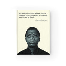 Load image into Gallery viewer, James Baldwin Quote Journal - Ruled Line