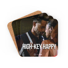 Load image into Gallery viewer, High-Key Corkwood Coaster Set