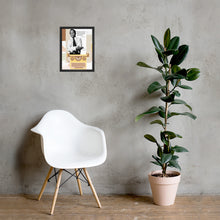 Load image into Gallery viewer, James Baldwin Paradox Of Education Framed Poster