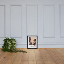Load image into Gallery viewer, 90's Kinda Love| Poetic Justice Framed poster