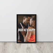 Load image into Gallery viewer, High-Key Happy Framed poster