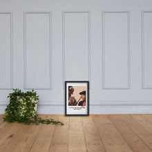 Load image into Gallery viewer, 90's Kinda Love| Poetic Justice Framed poster