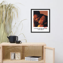 Load image into Gallery viewer, 90's Kinda Love| Love Jones Framed poster