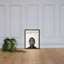 Load image into Gallery viewer, James Baldwin Framed poster