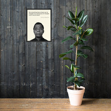 Load image into Gallery viewer, James Baldwin Framed poster