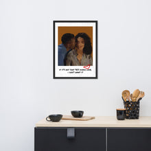 Load image into Gallery viewer, 90's Kinda Love| Different World Framed poster