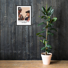 Load image into Gallery viewer, 90's Kinda Love| Poetic Justice Framed poster