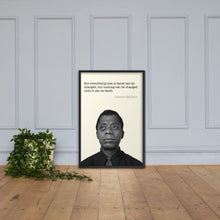Load image into Gallery viewer, James Baldwin Framed poster