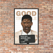 Load image into Gallery viewer, John Lewis Good Trouble Framed poster