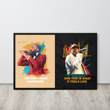 Load image into Gallery viewer, TMC - And This Is What It Feels Like Framed Print