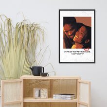 Load image into Gallery viewer, 90's Kinda Love| Love Jones Framed poster