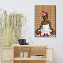 Load image into Gallery viewer, Sade Inspired Soft Life Framed poster