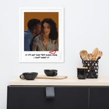 Load image into Gallery viewer, 90's Kinda Love| Different World Framed poster