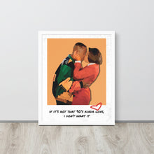 Load image into Gallery viewer, 90's Kinda Love| Martin & Gina Framed poster