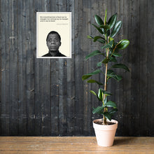 Load image into Gallery viewer, James Baldwin Framed poster