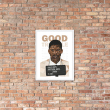 Load image into Gallery viewer, John Lewis Good Trouble Framed poster