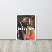 Load image into Gallery viewer, High-Key Happy Framed poster