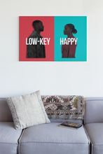 Load image into Gallery viewer, Low-Key Happy Canvas