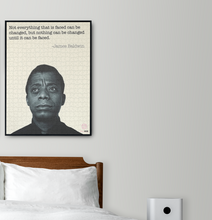 Load image into Gallery viewer, James Baldwin Quote Puzzle (96, 252, 500, 1000-Piece)