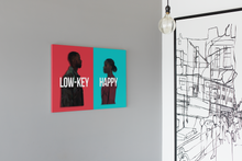 Load image into Gallery viewer, Low-Key Happy Canvas
