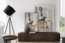 Load image into Gallery viewer, James Baldwin Paradox Of Education Framed Poster