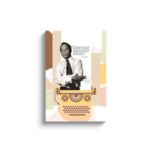 Load image into Gallery viewer, James Baldwin Paradox Of Education Canvas