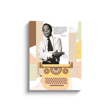 Load image into Gallery viewer, James Baldwin Paradox Of Education Canvas