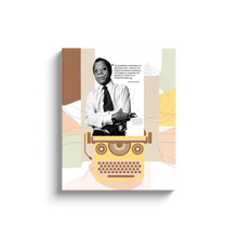 Load image into Gallery viewer, James Baldwin Paradox Of Education Canvas